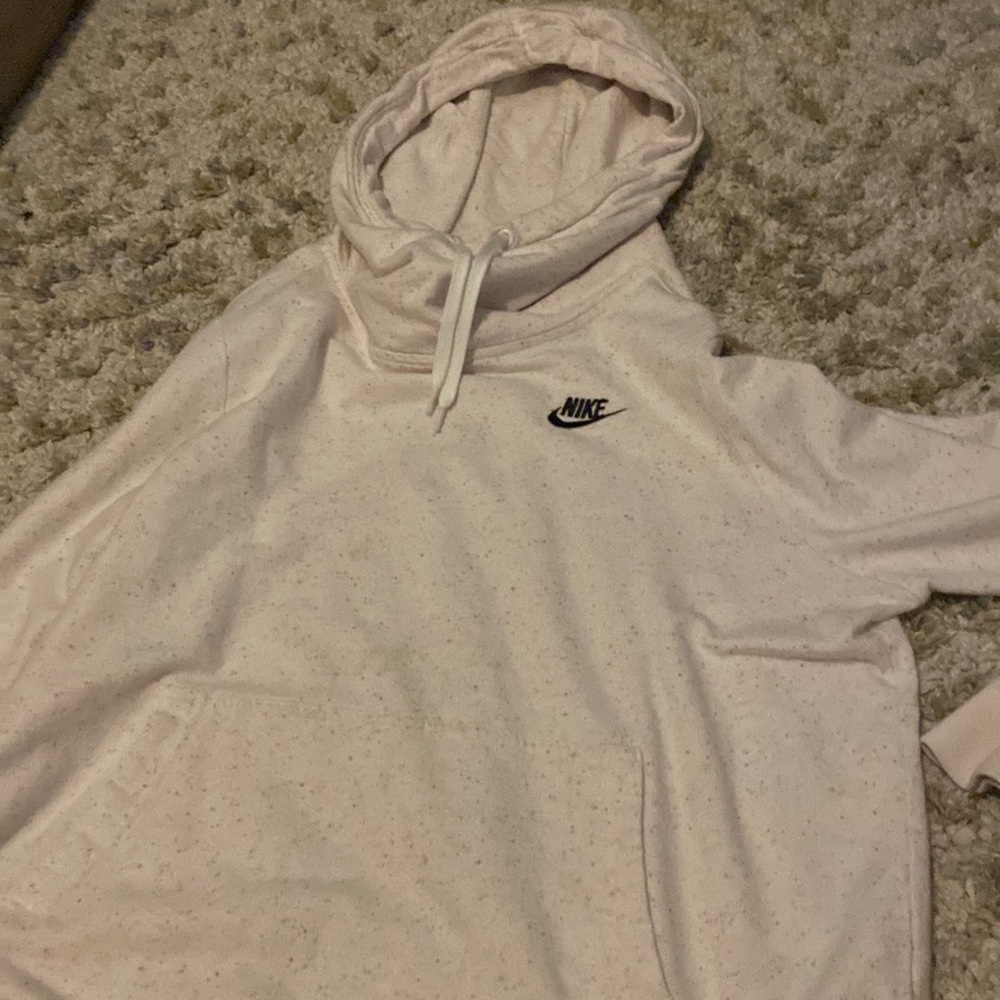 White confetti Nike sweatshirt!!!!